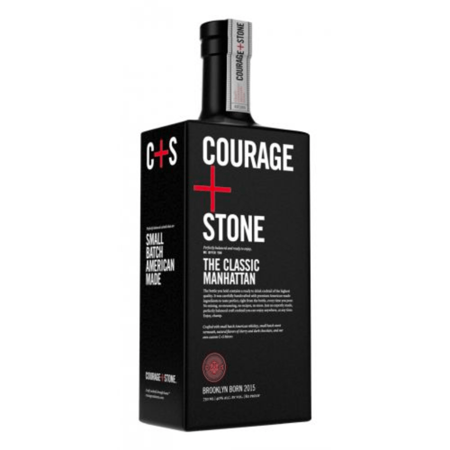 Courage+Stone The Classic Manhattan Ready-To-Drink Cocktails Courage+Stone 