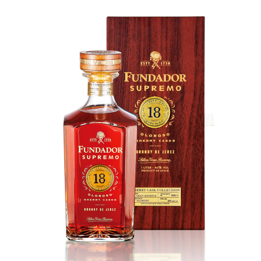 Fundador 18 yr Supremo 1L Brandy Fundador 